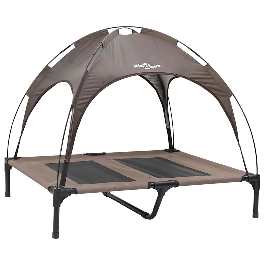 Hondenbed Staal 92 x 77 x 82,5 cm Bruin