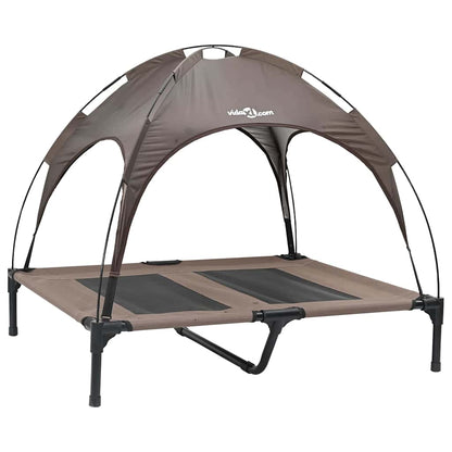 Hondenbed Staal 92 x 77 x 82,5 cm Bruin