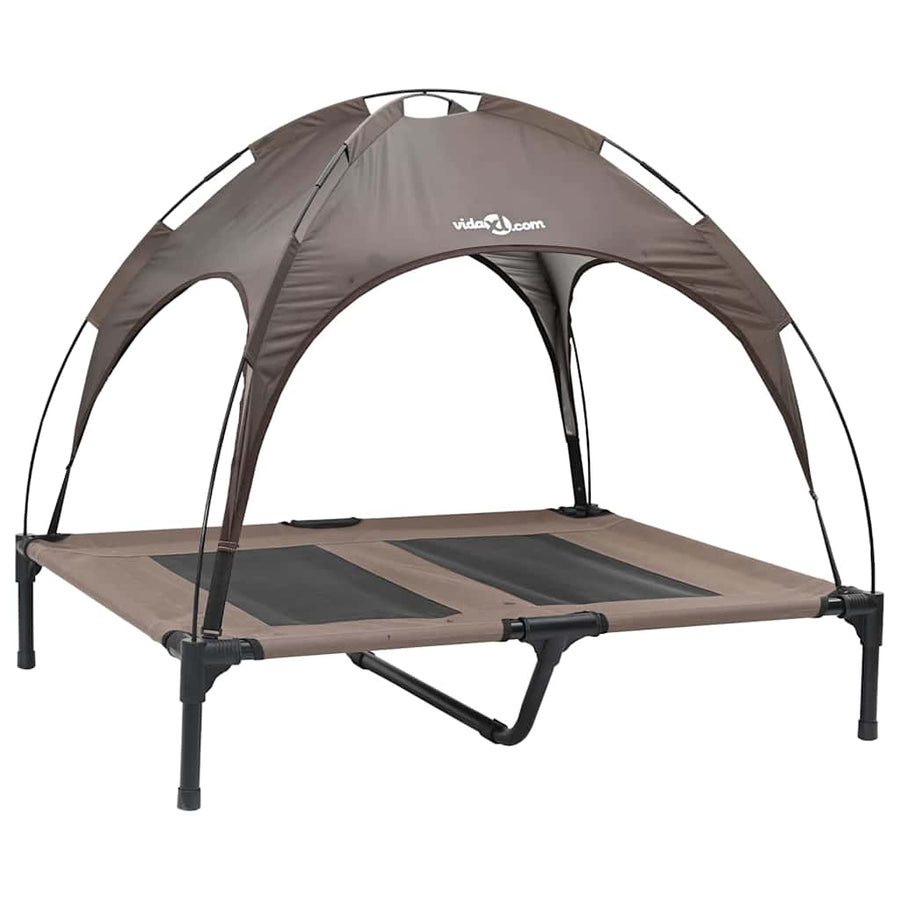 Hondenbed Staal 92 x 77 x 82,5 cm Bruin