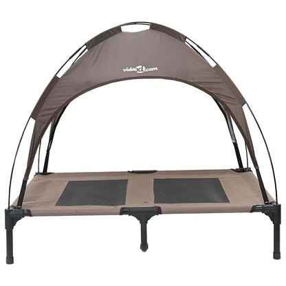 Hondenbed Staal 92 x 77 x 82,5 cm Bruin
