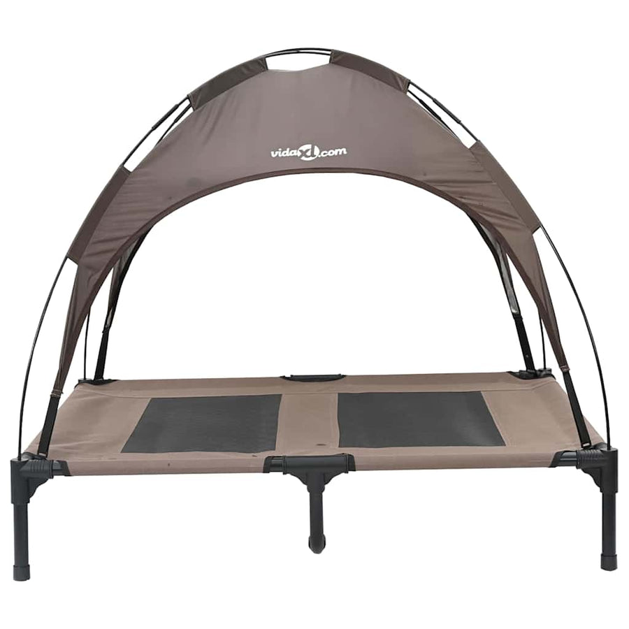 Hondenbed Staal 92 x 77 x 82,5 cm Bruin