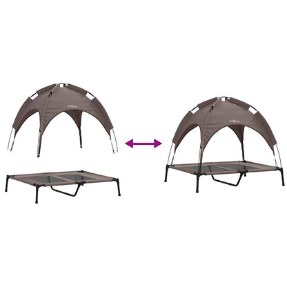 Hondenbed Staal 92 x 77 x 82,5 cm Bruin