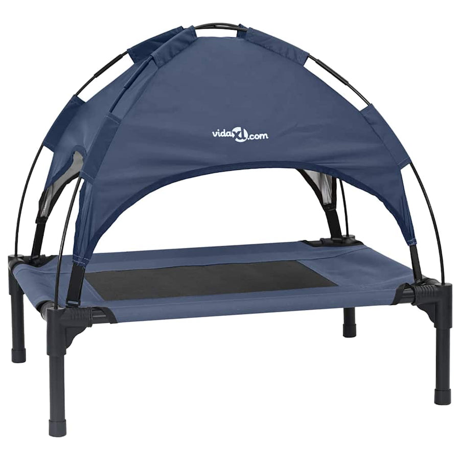 Hondenbed Staal 62 x 48 x 61 cm Marineblauw