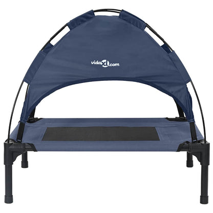 Hondenbed Staal 62 x 48 x 61 cm Marineblauw