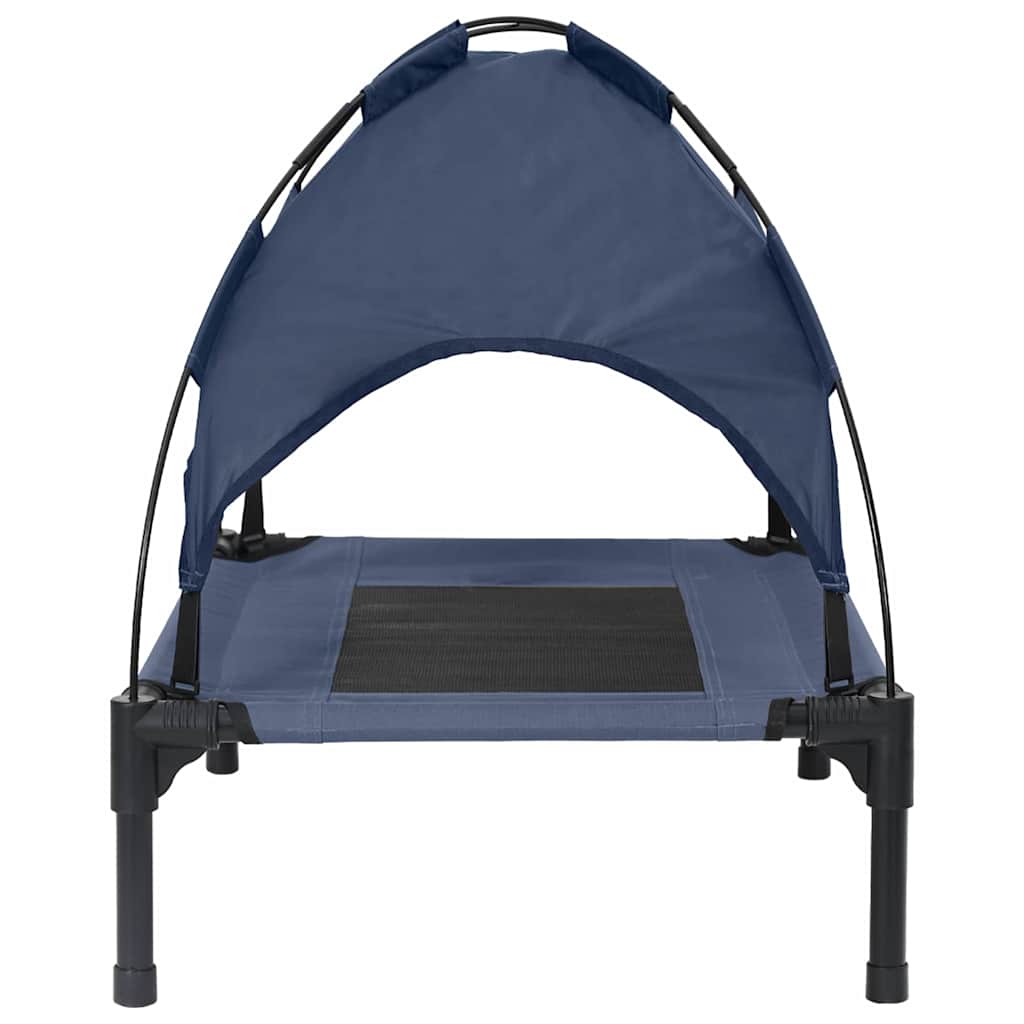 Hondenbed Staal 62 x 48 x 61 cm Marineblauw