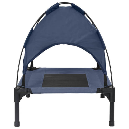 Hondenbed Staal 62 x 48 x 61 cm Marineblauw