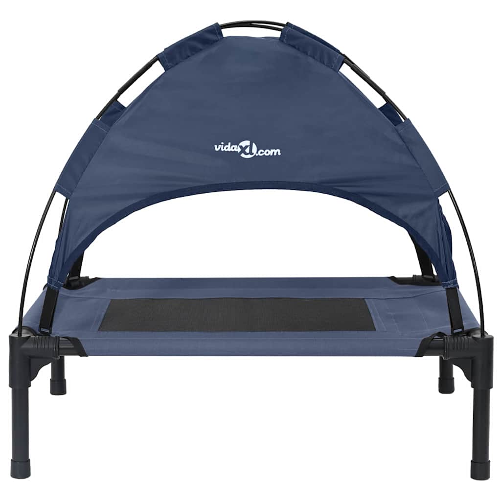 Hondenbed Staal 76 x 62 x 70,5 cm Marineblauw