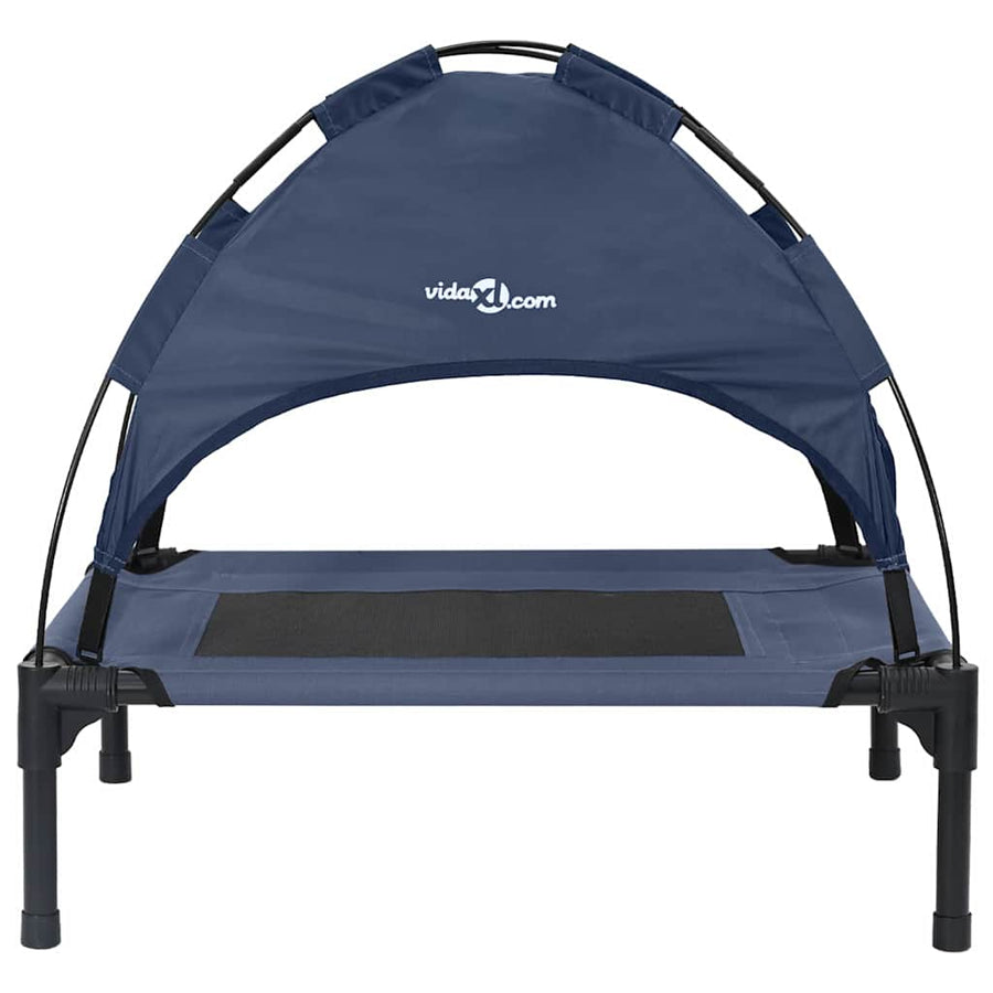 Hondenbed Staal 76 x 62 x 70,5 cm Marineblauw