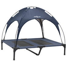 Hondenbed Staal 92 x 77 x 82,5 cm Marineblauw