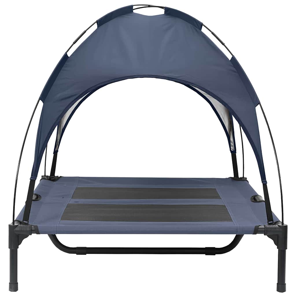 Hondenbed Staal 92 x 77 x 82,5 cm Marineblauw
