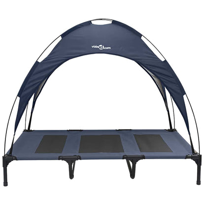 Hondenbed Staal 122 x 93 x 106,5 cm Marineblauw