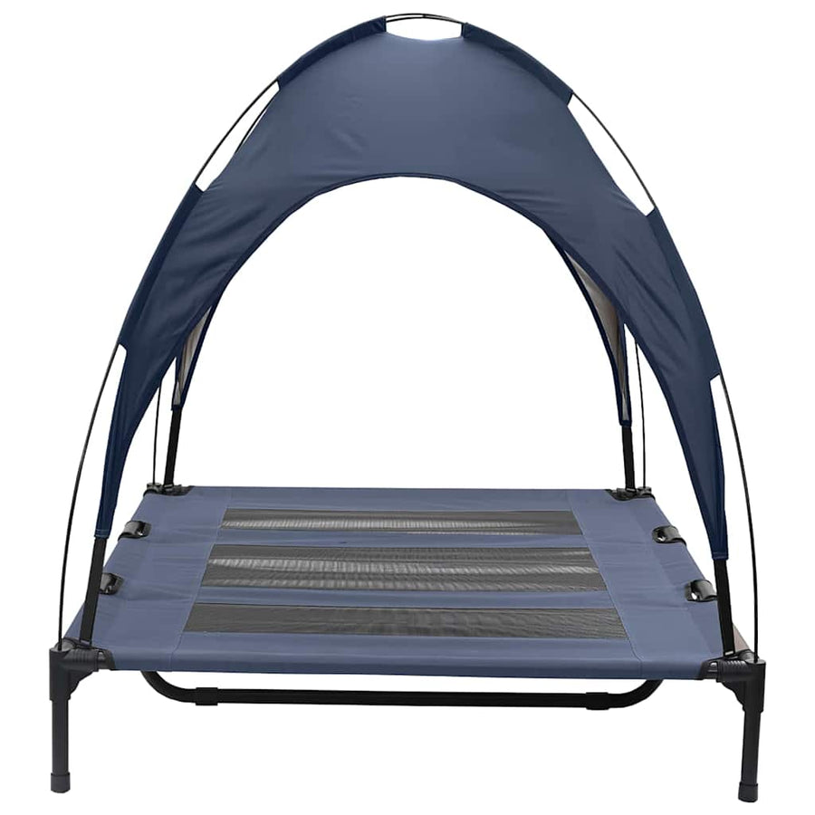 Hondenbed Staal 122 x 93 x 106,5 cm Marineblauw