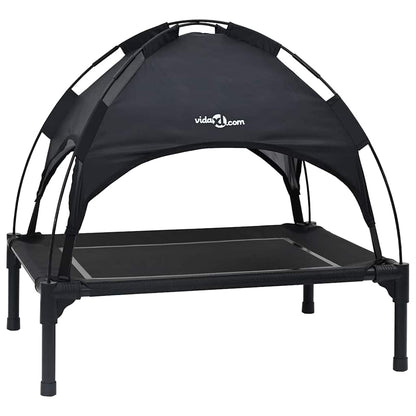 Hondenbed Zwart 63 x 49,5 x 60 cm Staal