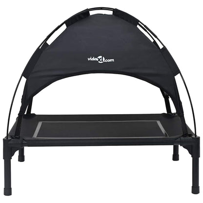 Hondenbed Zwart 63 x 49,5 x 60 cm Staal