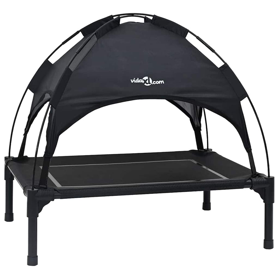 Hondenbed Zwart 71 x 64 x 71 cm Staal