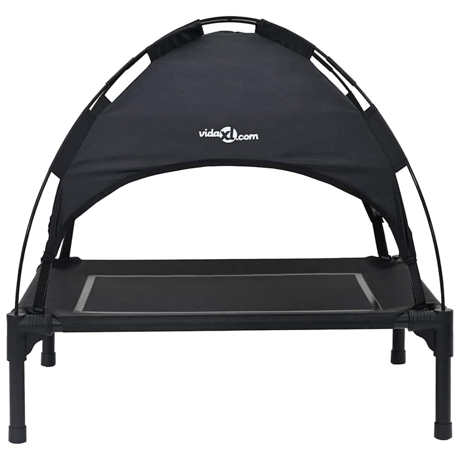 Hondenbed Zwart 71 x 64 x 71 cm Staal