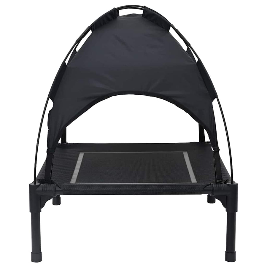 Hondenbed Zwart 71 x 64 x 71 cm Staal