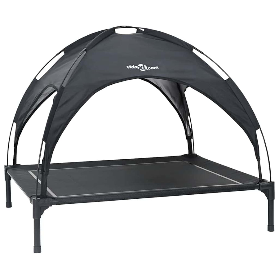 Hondenbed Zwart 90 x 81 x 80,5 cm Staal