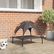 Hondenbed staal bruin 63x49,5x60 cm