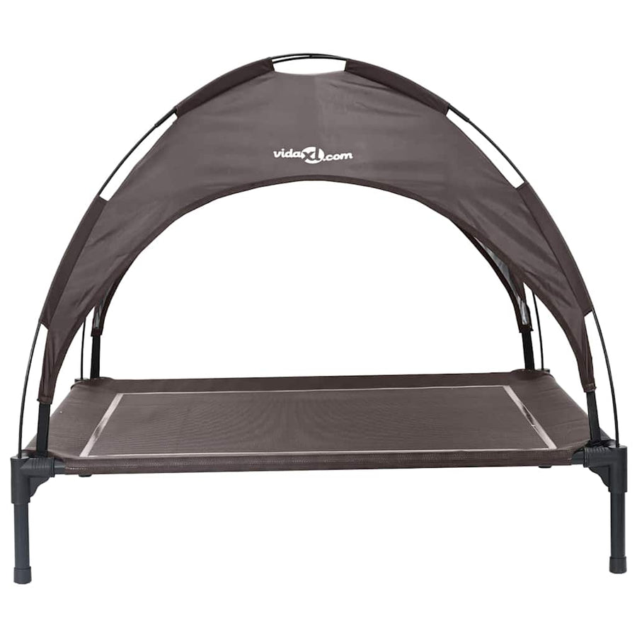 Hondenbed Bruin 104 x 86 x 84,5 cm Staal