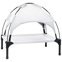 Hondenbed Zilvergrijs 71 x 64 x 71 cm Staal