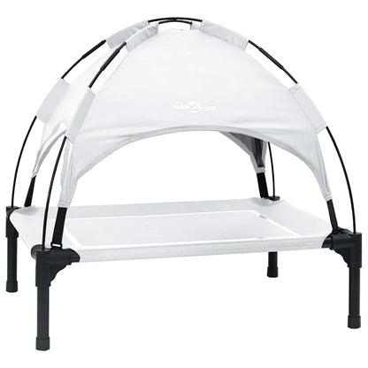 Hondenbed Zilvergrijs 71 x 64 x 71 cm Staal
