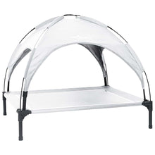 Hondenbed Zilvergrijs 90 x 81 x 80,5 cm Staal