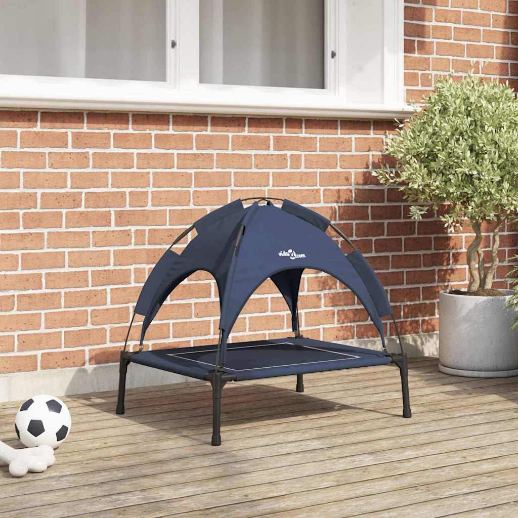 Hondenbed Marineblauw 63 x 49,5 x 60 cm Staal