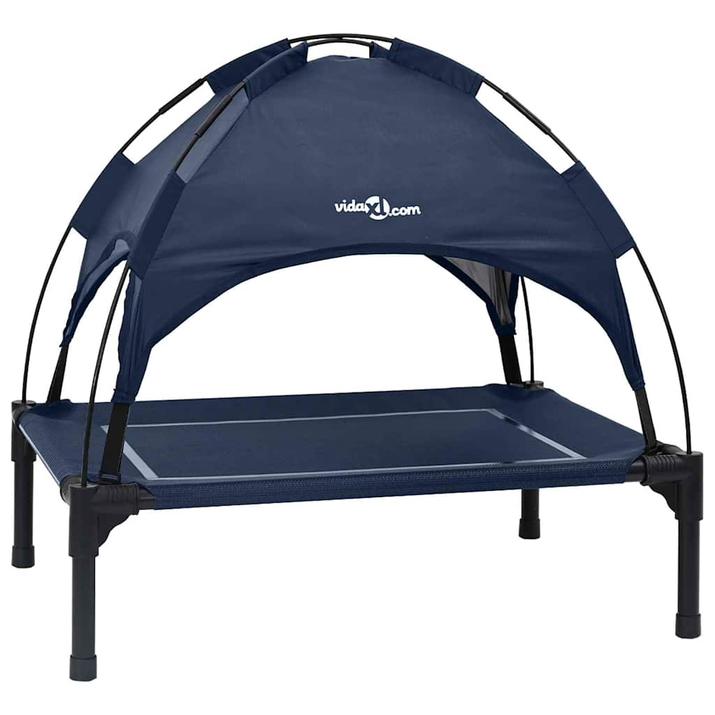 Hondenbed Marineblauw 63 x 49,5 x 60 cm Staal