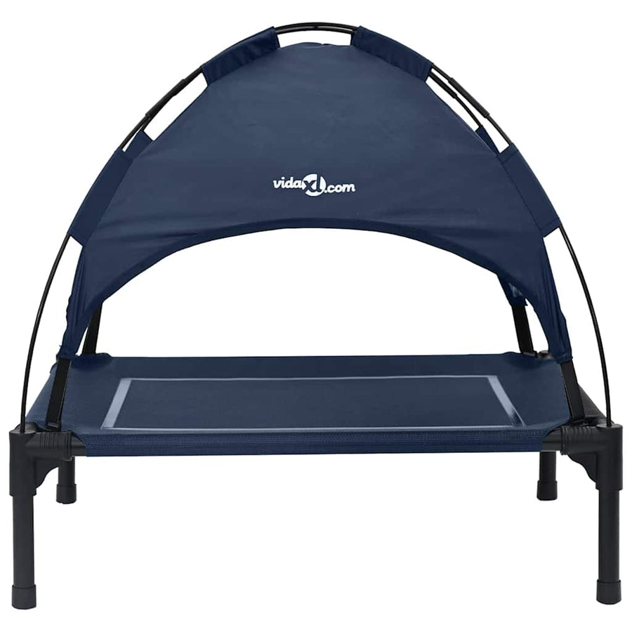 Hondenbed Marineblauw 63 x 49,5 x 60 cm Staal
