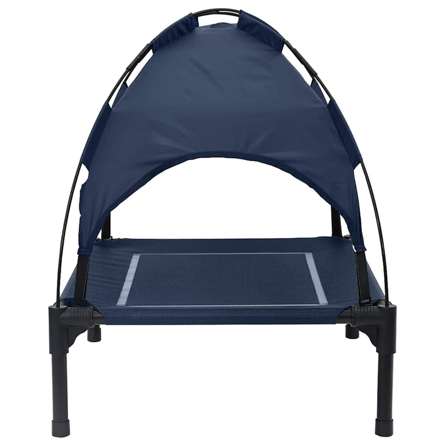 Hondenbed Marineblauw 63 x 49,5 x 60 cm Staal