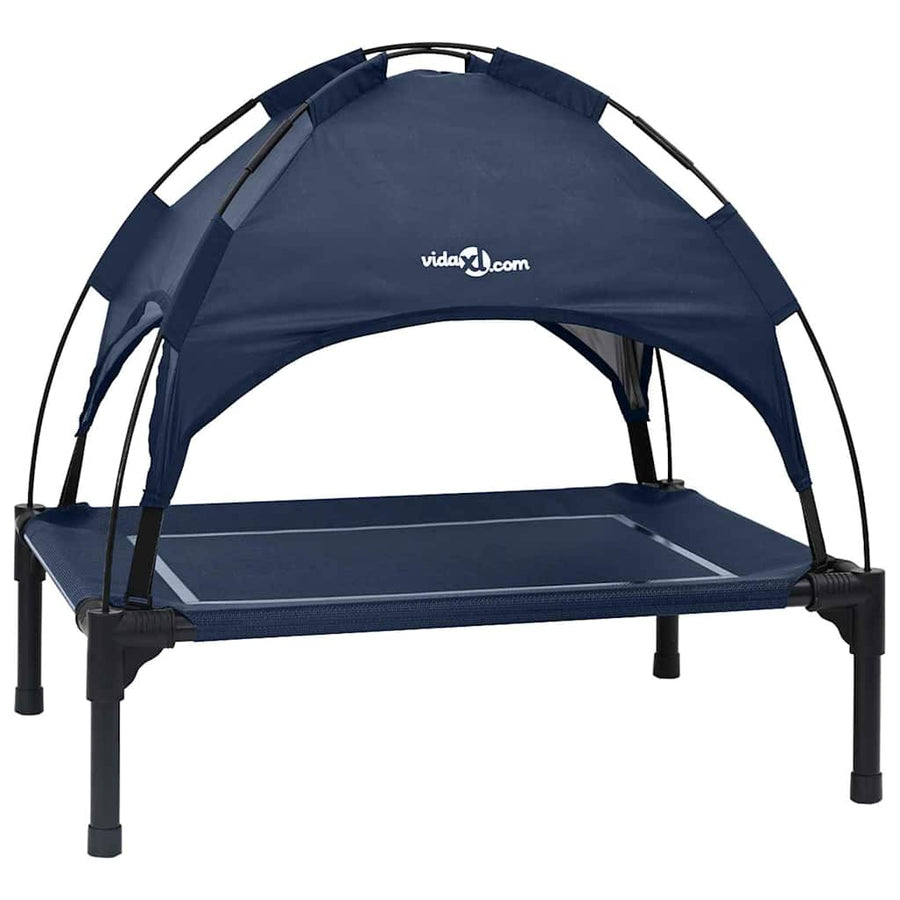 Hondenbed Marineblauw 71 x 64 x 71 cm Staal