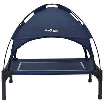 Hondenbed Marineblauw 71 x 64 x 71 cm Staal
