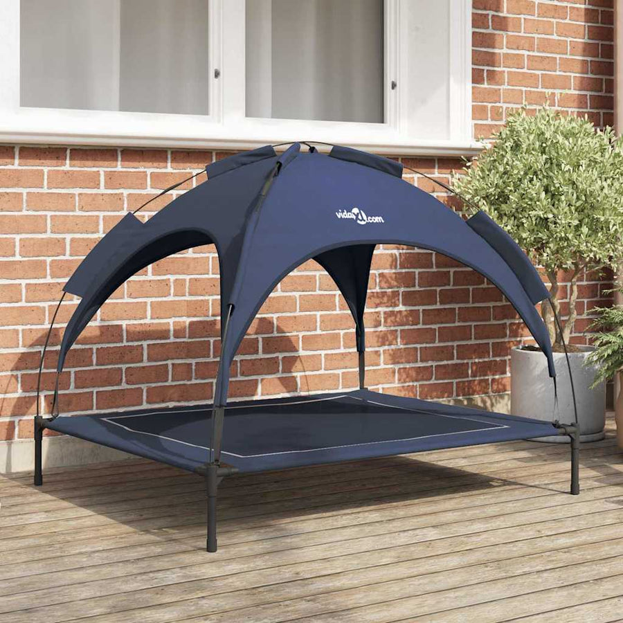 Hondenbed Marineblauw 104 x 86 x 84,5 cm Staal