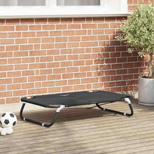 Hondenbed Zwart 90 x 55 x 18 cm Staal