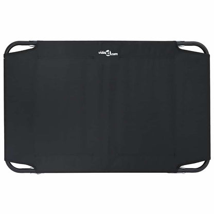 Hondenbed Zwart 90 x 55 x 18 cm Staal
