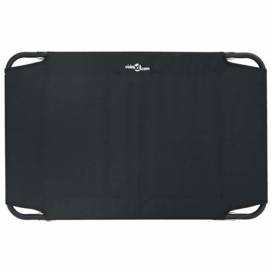 Hondenbed Zwart 90 x 55 x 18 cm Staal