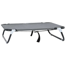 Hondenbed Lichtgrijs 80 x 55 x 18 cm Staal