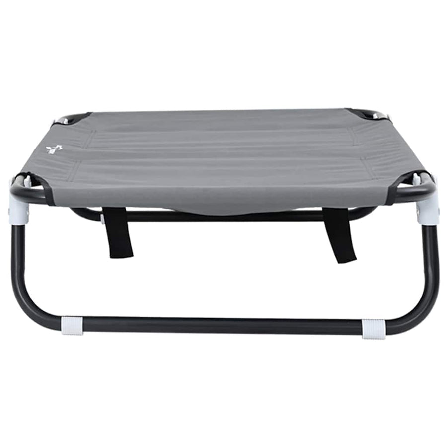 Hondenbed Lichtgrijs 80 x 55 x 18 cm Staal