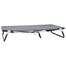 Hondenbed Lichtgrijs 90 x 55 x 18 cm Staal