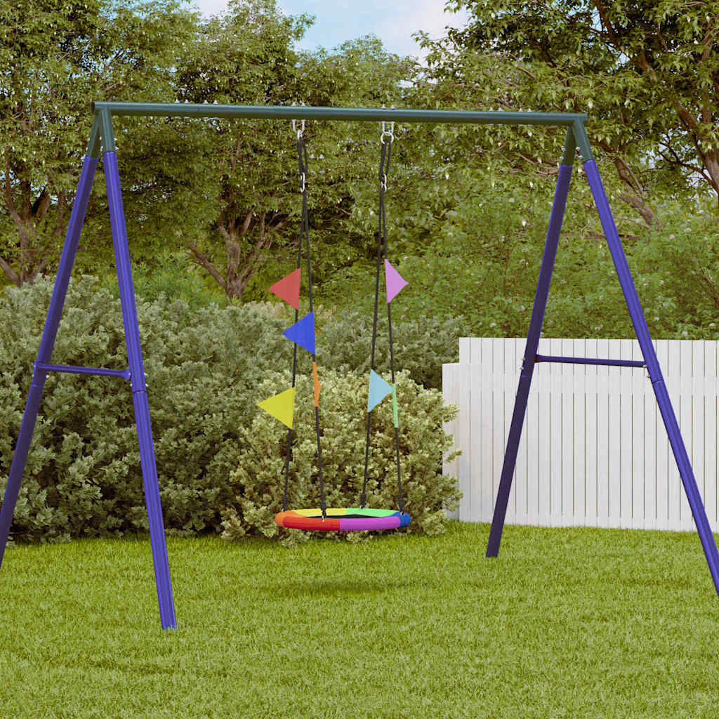 Nestswing Blauw 60 X 60 X 180 Cm Polyester