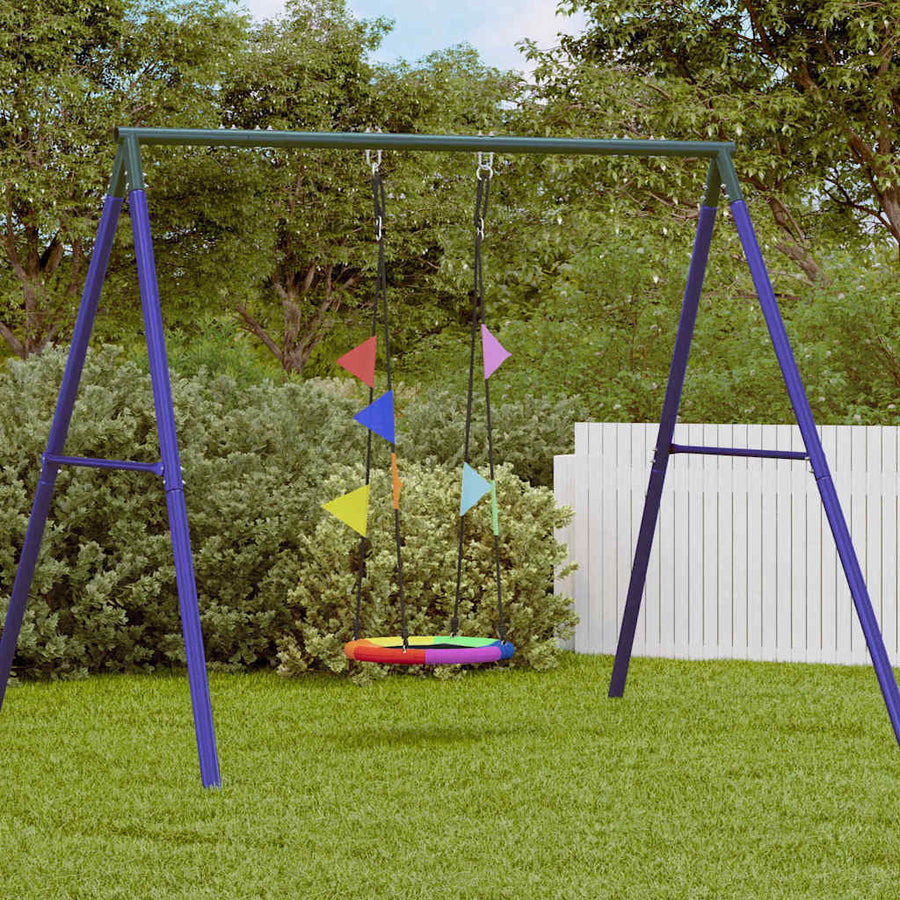 Nestswing Blauw 60 X 60 X 180 Cm Polyester
