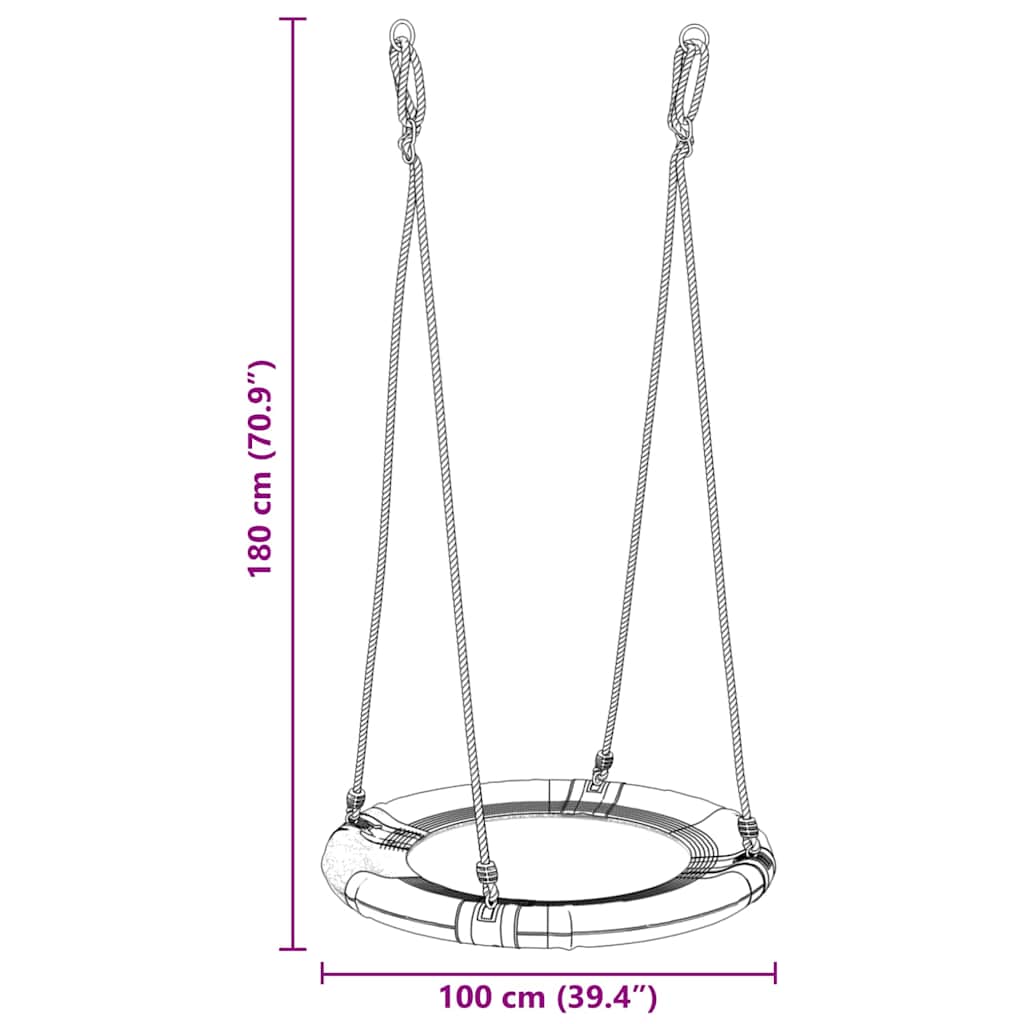 Nestswing 100 X 100 X 180 Cm
