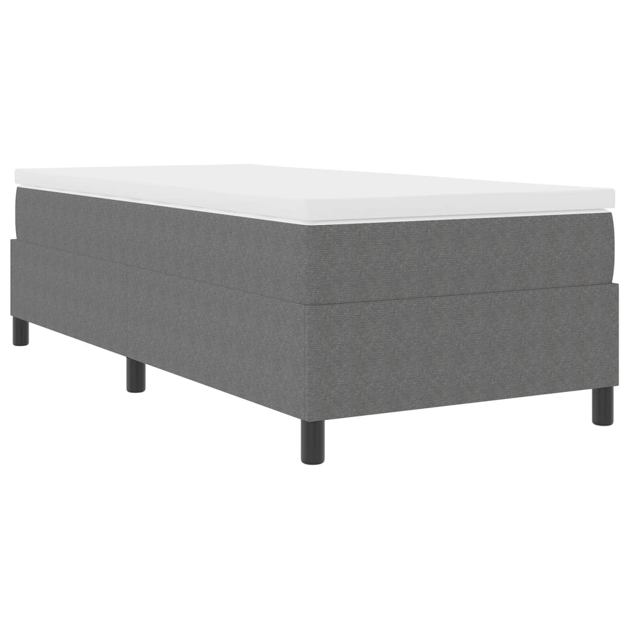 Platform Bedframe Stof 90 x 200 cm Lichtgrijs