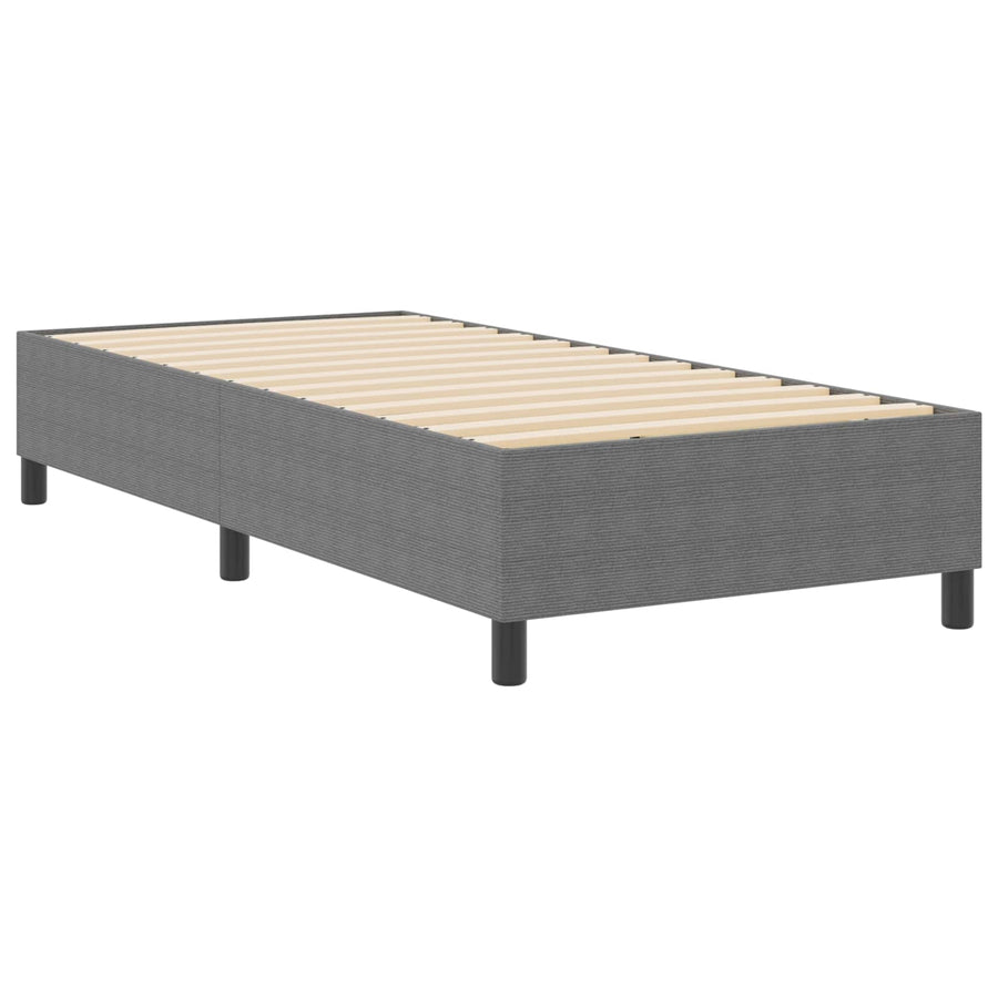 Platform Bedframe Stof 90 x 200 cm Lichtgrijs