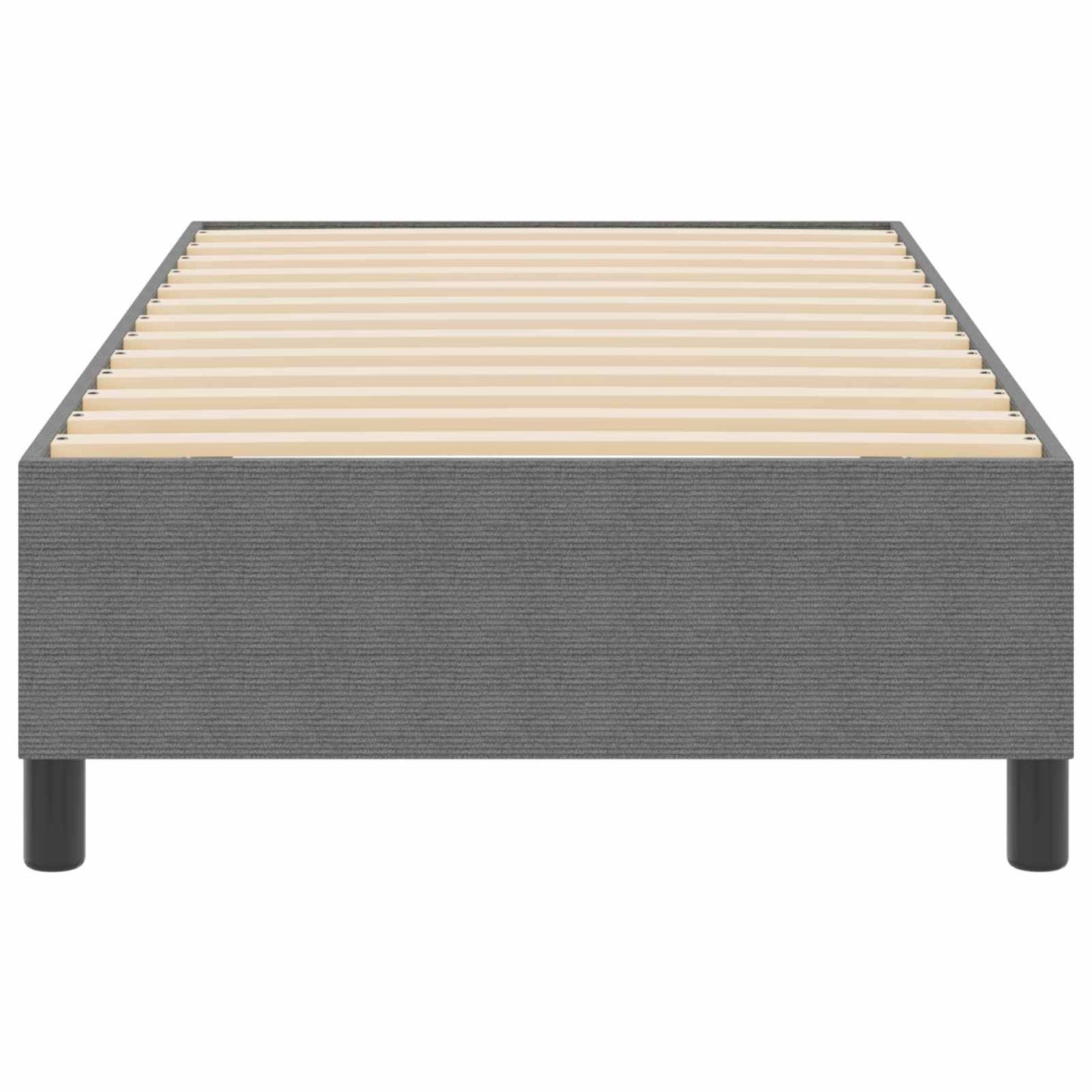 Platform Bedframe Stof 90 x 200 cm Lichtgrijs