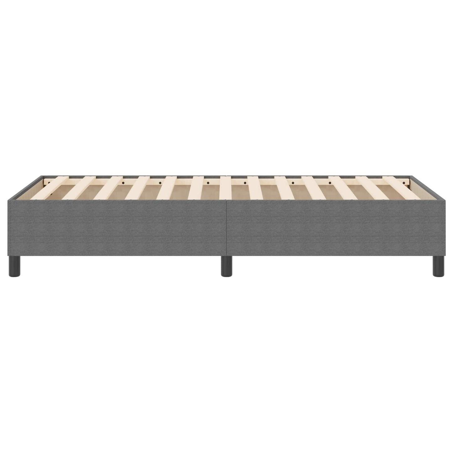 Platform Bedframe Stof 90 x 200 cm Lichtgrijs