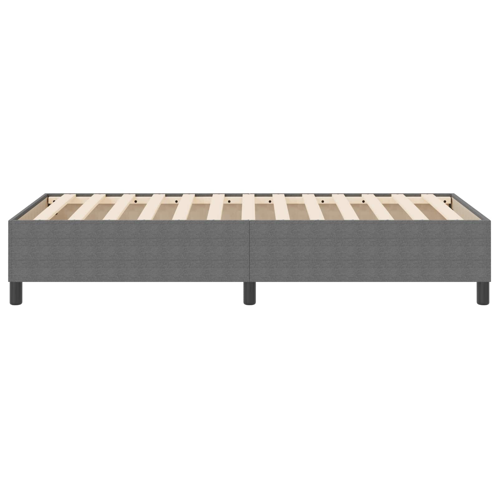Platform Bedframe Stof 90 x 200 cm Lichtgrijs