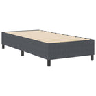 Bedframe stof 90 x 200 cm grijs