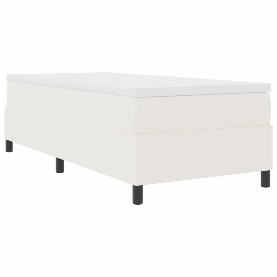 Platform Bedframe Stof 90 x 200 cm Crème